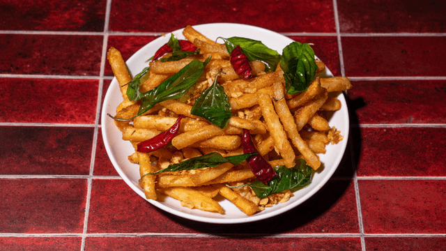 Tom Yum Fries popular dish